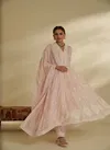 Tanyaa P 165 Organza With Lakhnavi Work Kurti Bottom With Dupatta Bulk Orders In India