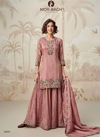 Nagma By Aashirwad Organza Simmer Silk Salwar Suits Wholesale In India
