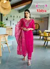 Vidya Vol 1 By Mystic 9 Vertican Dobby Kurti With Bottom Dupatta Online Wholesale