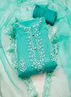 Color Set 9016 Organza Silk Fancy Dress Material Wholesale Price In Surat