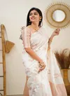 Aab Queen Soft Lichi Silk Saree Wholesale In India