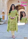 Deepika Vol 40 By Kavya Straight Kurti With Bottom Dupatta Orders In India