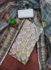 Color Set 9070 Casual Wear Organza Printed Dress Material | Wholesalers In Delhi