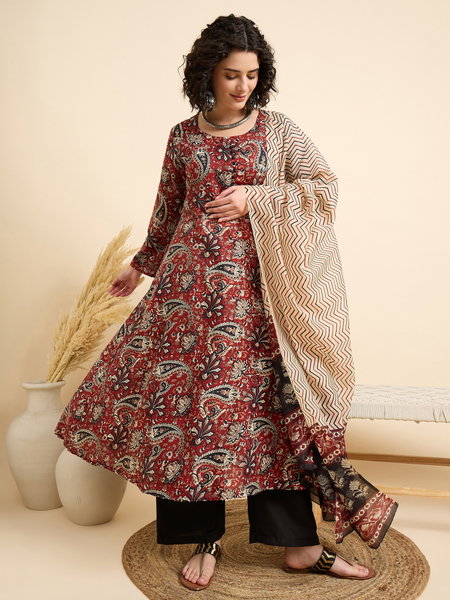 Dhruvi 292 Rayon Printed Casual Wear Kurti With Bottom Dupatta Wholesale Clothing Distributors In India