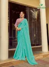 Sanskar New Arrival Simar Chiffon With Contrast Embroidery Saree Wholesale In India
