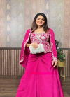 Bt 7093 Designer Chinon Embroidered Party Wear Indo Western Wholesale Clothing Suppliers In India