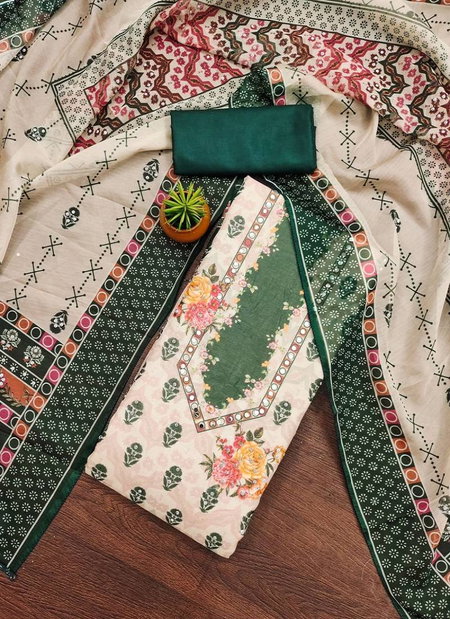 Color Set 9077 Casual Wear Organza Printed Dress Material Wholesale Clothing Distributors In India