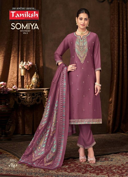 Somiya Vol 3 By Taniksh Roman Kurti Bottom With Dupatta Wholesale Online
