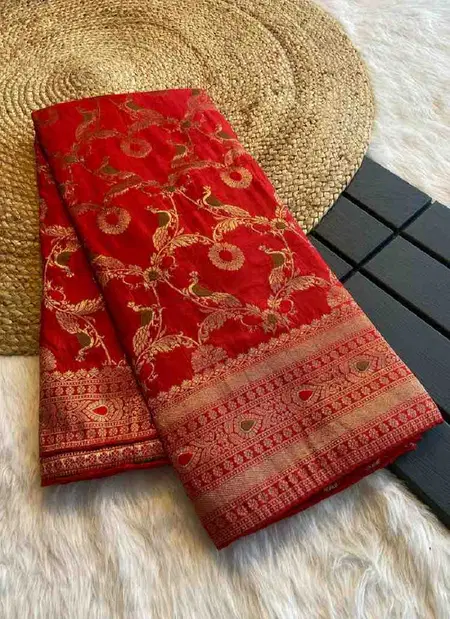Kc 316 Beautiful Wedding Wear Cotton Silk Saree Wholesale Price In Surat