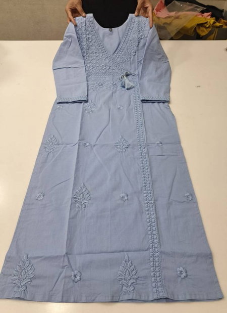 Tanyaa 265 Casual Wear Cotton Lucknowi Kurtis Wholesale Online
