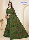 Gharcholo 1 Fancy Cotton Printed Saree Wholesale Market In Surat