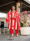 Tanyaa P 271 Fancy Cotton Kurti With Bottom Dupatta Wholesale Online