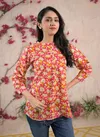 Nina F 05 Cambric Cotton Summer Wear Short Kurti Wholesale Clothing Suppliers In India