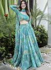 Jangle 1 Colours Georgette Fancy Digital Printed Lehenga Choli Bulk Orders In India
