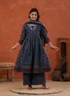 Tanyaa P 287 Cotton Fancy Kurti Bottom With Dupatta Wholesalers In Delhi