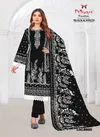 Black And White Vol 8 By Mishri Lawn Cotton Printed Dress Material Bulk Orders In India