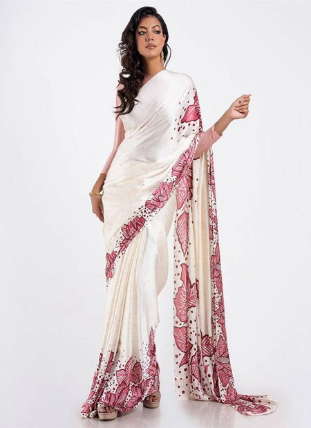 Sf Sizzler 5 Digital Printed Japan Satin Fancy Saree Wholesale Suppliers In Mumbai