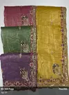 Des 5020 Picaso Gold Crush Fancy Saree Wholesale Market Surat