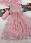 Kc 879 Sequence Embroidered Crush Stylish Saree Wholesale Price In Surat