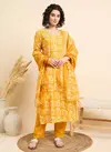Dhruvi 297 Rayon Printed Kurti Bottom With Dupatta Wholesale Suppliers In Mumbai