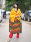 Dhruvi 299 Rayon Printed Kurti Bottom With Dupatta Exporters In India