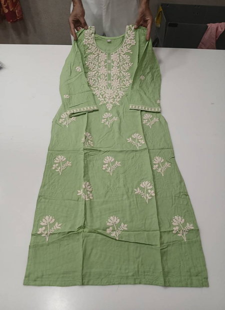 Tanyaa P 313 German Rayon With Lakhnavi Kurti Wholesale Online