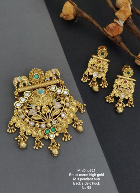 Brass Carrot High Gold Mangalsutra Pendant Butti 2 Wholesalers In Delhi