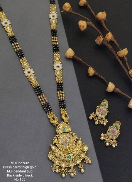 Brass Carrot High Gold Mangalsutra Pendant Butti 9 Suppliers In India