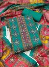 Rnx 5044 Beautiful Chinon Printed Dress Material Exporters In India