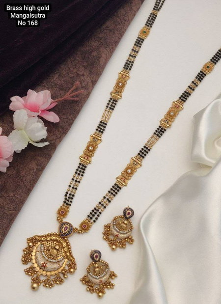 Brass High Gold Mangalsutra 41 Wholesalers In Delhi