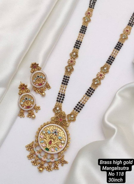 Brass High Gold Mangalsutra 44 Suppliers In India