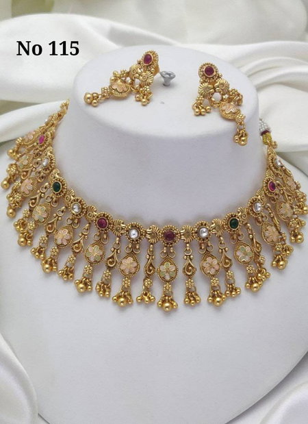 Brass High Gold Necklace 19 Suppliers In India