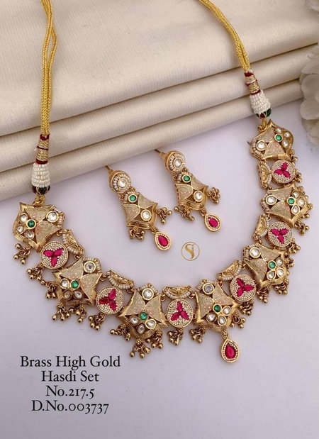 Brass High Gold Hasdi Set 92 Online Wholesale