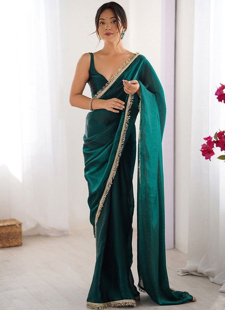 Zili 29 Party Wear Satin Silk Stylish Saree Wholesalers In Delhi