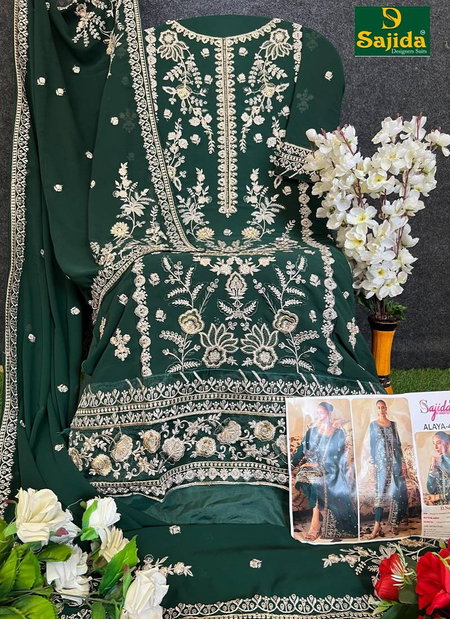 Alaya 4 By Sajida 1035 Georgette Pakistani Salwar Kameez Wholesale Suppliers In Mumbai