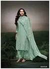 Ganga Elayna Bemberg Silk Solid Fancy Salwar Suit Suppliers In India
