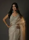 Vt 6030 T Organza Sequence Thread Work Saree Wholesale Suppliers In Mumbai