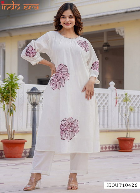 Indo Era 2572 Cotton Printed Stylish Kurti With Bottom Bulk Orders In India