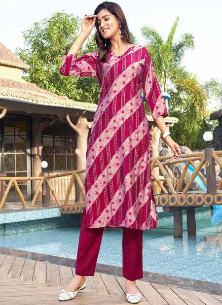 Rainbow Vol 1 By Nsf Digital Printed Fancy Kurti With Bottom Wholesale Suppliers In Mumbai