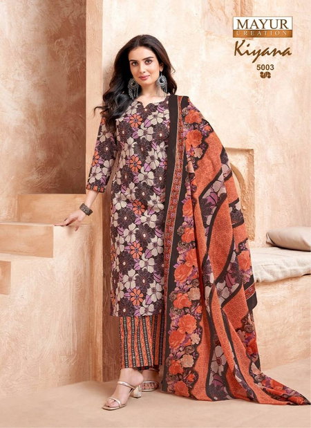 Kiyana Vol 5 By Mayur Cotton Wholesale Dress Material In India
