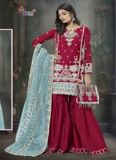 R 5498 By Shree Organza Pakistani Salwar Suits Wholesale Shop In Surat
