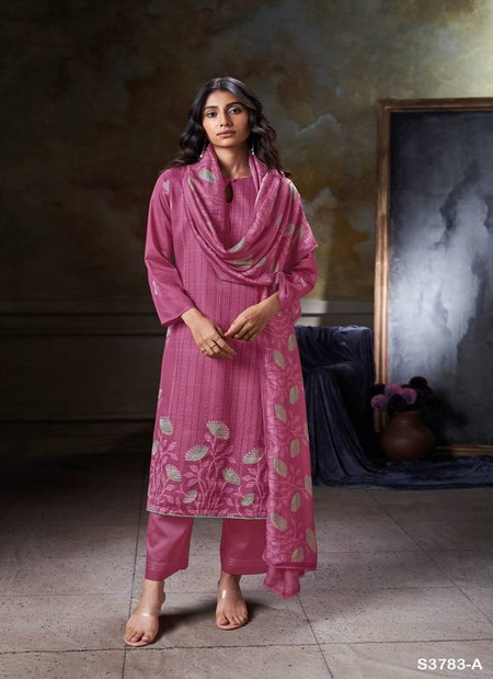 Kristi 3783 By Ganga Cotton Satin Designer Salwar Kameez Wholesale Market In Surat