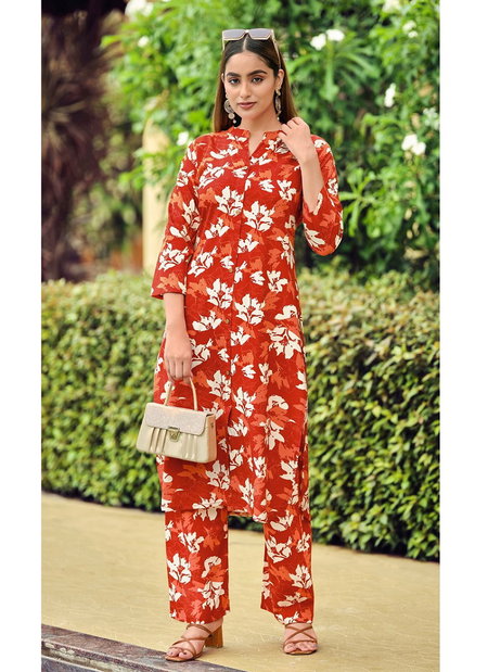 Cindrella Vol 6 By Tips And Tops Rayon Printed Cord Set Wholesale Market In Surat