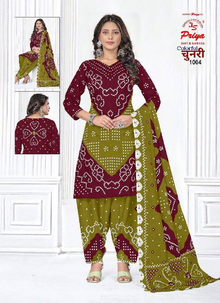 Js Priya Poshak Vol 1 Cotton Printed Dress Material Wholesale Market In Surat