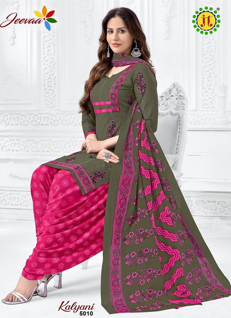 Kalyani Vol 5 By Jt Cotton Printed Kurti With Bottom Dupatta Exporters In India