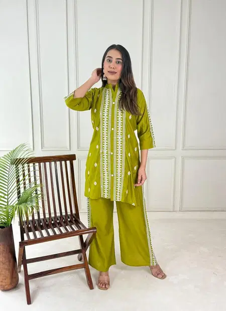 Naisha K 215 Vol 2 Casual Wear Vertican Cord Set Online Wholesale