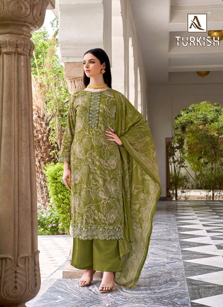 Turkish By Alok Suit Viscose Rayon Printed Online Dress Material Wholesale