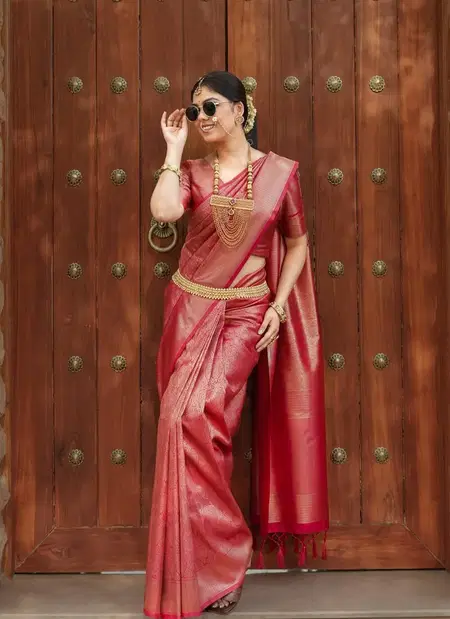 Banarasi 35022 Soft Silk Designer Wedding Wear Saree Wholesale Market In Surat