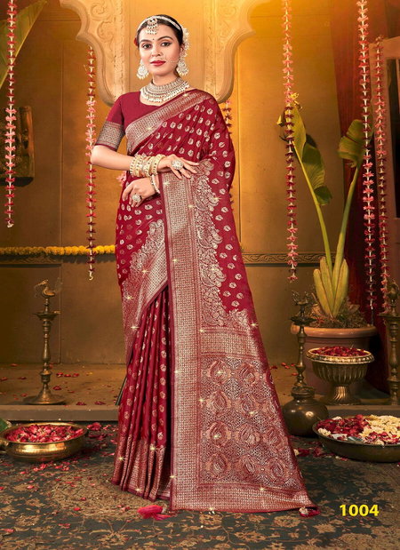Aadarshini Satin Saroski Vol 3 By Saroj Satin Silk Saree Wholesale Market In Surat