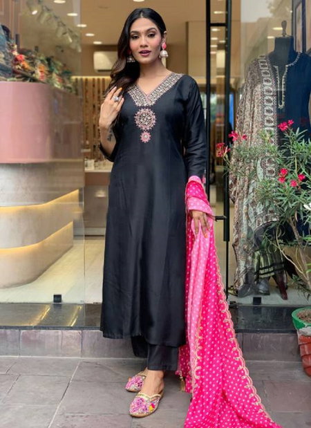 Dhruvi 327 Viscose Fancy Kurti Bottom With Dupatta Wholesalers In Surat